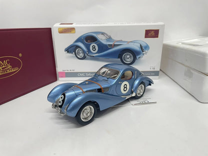 CMC 1:18 Talbot Lago Coupe T150 1939 #8 Simulation Limited Edition All Open Alloy Metal Static Car Model Toy Gift