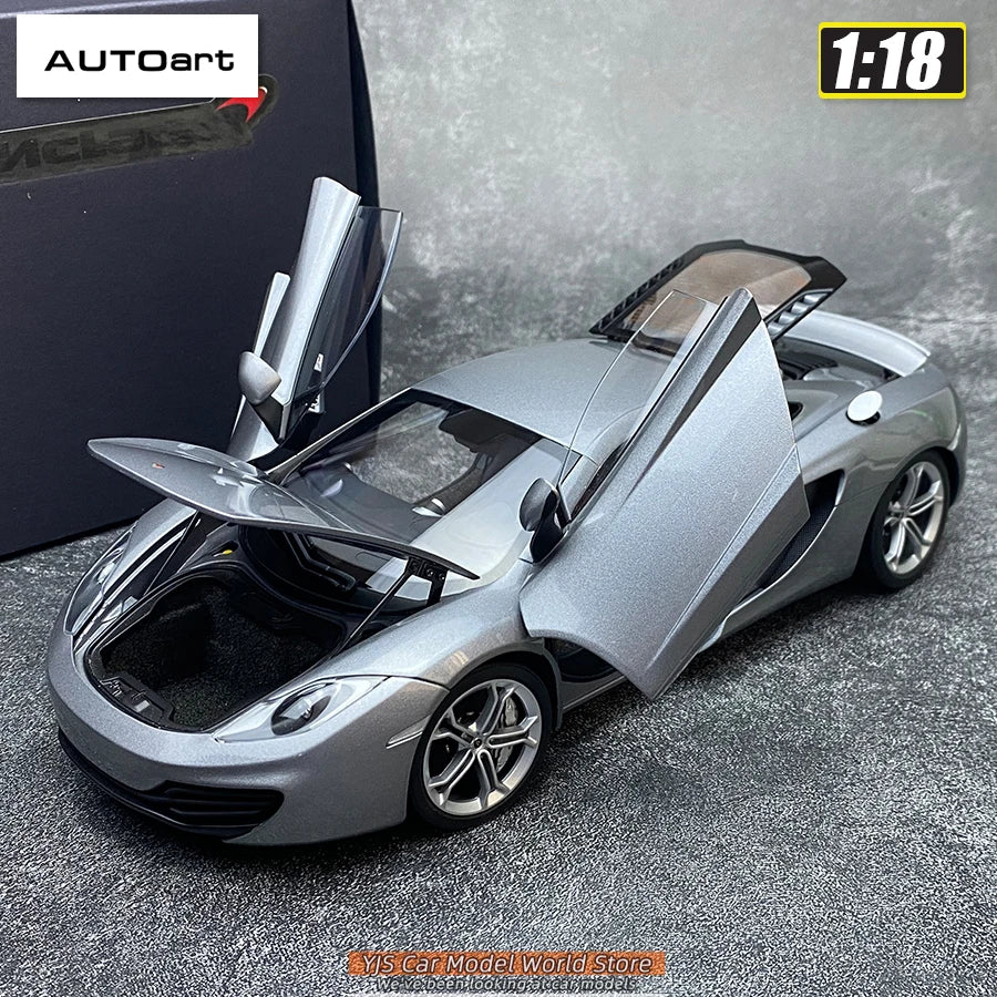 AUTOART Diecast car model 1/18McLaren MP4-12C Static display car models  Collect festival gifts