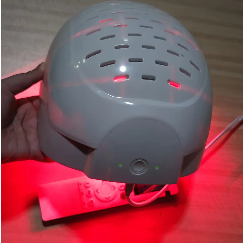 Anti Hair Loss & Scalp Care Hat, 6750mW High Power Light Therapy Cap, 210 LED 90 Laser 650/660nm for Fast Hair Growth Regrowth