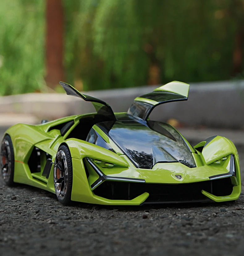 Bburago 1:24 Lamborghini Terzo Millennio Alloy Car Diecasts & Toy Vehicles Car Model Miniature Scale Model Car For Children