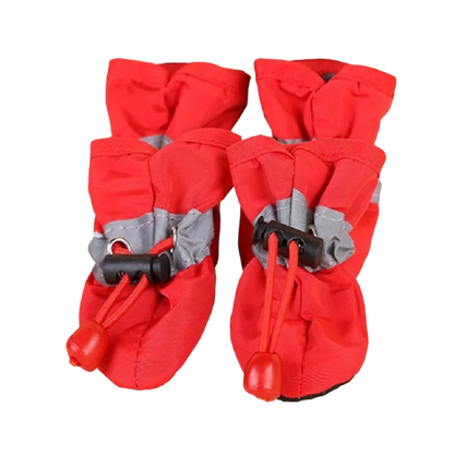 4 PCS set Of Waterproof Pet Dog Shoes, Anti Slip Soft Soled Rain Boots, Kitten Dog Shoes, Puppy Pet Boots, Pet Paw Accessorie