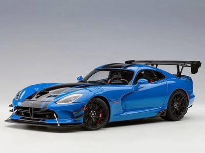 AUTOART New 1/18 scale DODGE VIPER ACR 2017 car model Static display Collection Holiday gift