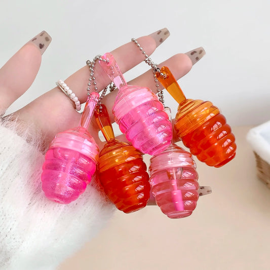 SHAQINUO Moisturizing Lip Balm Lip Oil Gloss Lip Care Benetitnt For Lips Plumping Non-sticky Exfoliating Plumping Gloss Oil