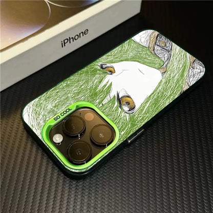 luxury comic Code Geass Phone Case For iPhone 17 16 15 14 13 12 11 Pro MAX Matte Shockproof Back Anti Fall Matte Cover