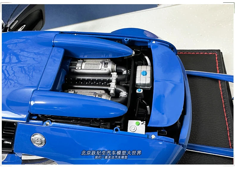 AUTOART 1:18 Bugatti  Veyron Sports car alloy car model plated interphase  Personal collection gift Compan