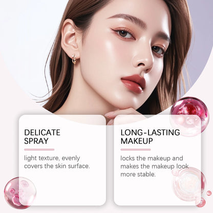 Hoygi Spf 50+ Setting Spray Oil Control Long Lasting Matte Natural Non Greasy Waterproof Fast Film Formation Fixer Makeup Spray