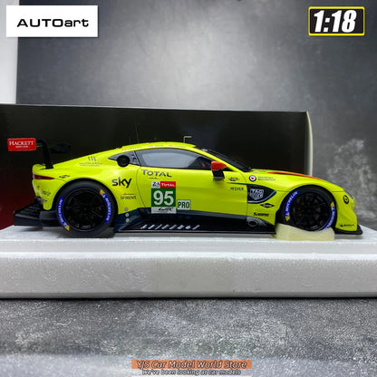 AUTOart 1/18 SCALE Aston Martin Vantage GTE Le Mans Pro 2018 Car model Static collection Furniture for display