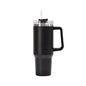 Metal Vacuum Insulated Cup 1200ML Stainless Steel Portable Water Cup Refrigerated Vacuum Insulated Straw Leak-proof Lid