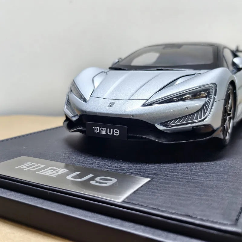 BYD YANGWANG U9 1:18 Official Alloy Car Model High-End Sport Coupe Collectible Vehicle Model For Enthusiasts