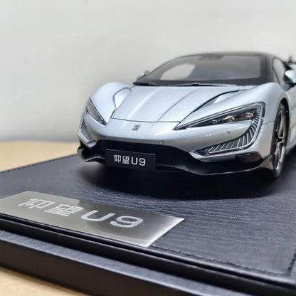 BYD YANGWANG U9 1:18 Official Alloy Car Model High-End Sport Coupe Collectible Vehicle Model For Enthusiasts