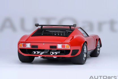 AUTOart 1:18 SCALE  Lamborghini MIURA SVR "JOTA" Car model Static ornament Collect Holiday gift