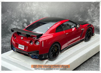 AUTOart 1:18 FOR Nissan GT-R35 NISMO 2022 SPECIAL EDITION Sports car model Car model Holiday gift Static ornament