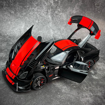 AUTOART New 1/18 scale DODGE VIPER ACR 2017 car model Static display Collection Holiday gift