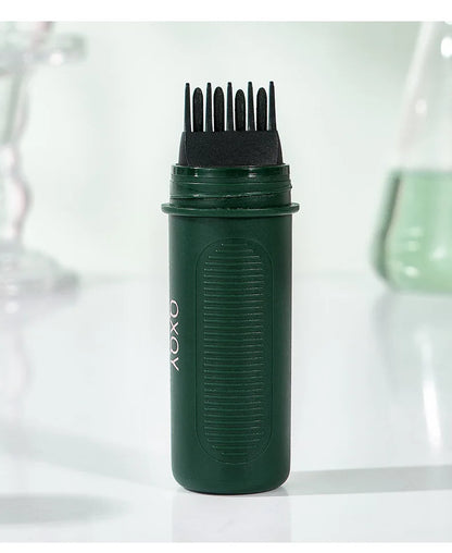 QXQY 2 in 1 Hair Color Pen Comb｜Instant Root Touch Up for Gray Hair｜Painless Natural Cover｜Gentle Formula for Men & Women