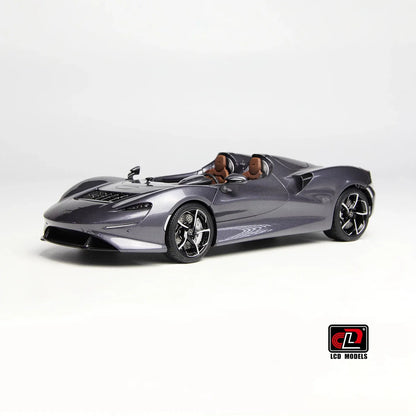 LCD Diecast car model 1:18 McLaren ELVA car model metal static display collection