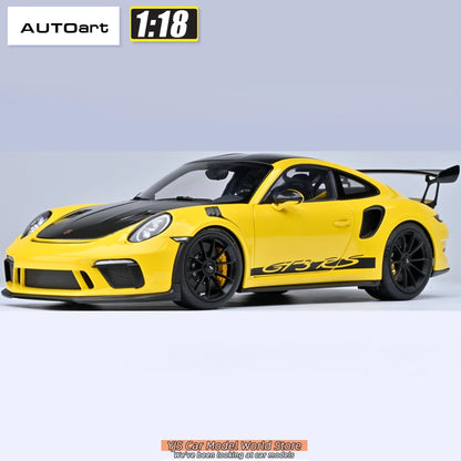 AUTOART 1/18 Porsche 911 (991.2) GT3 RS Weissach Package Car model  Send to a friend  Personal collection Static ornament