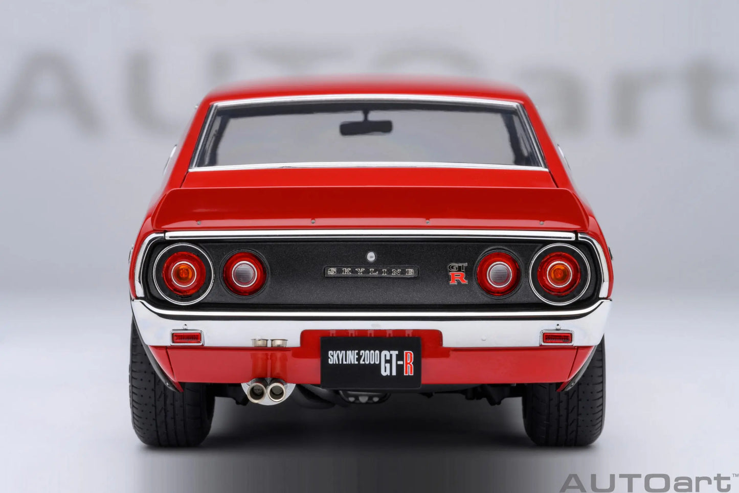 NISSAN SKYLINE 2000 GT-R (KPGC110) TUNED VERSION RS WATANABE WHEEL AUTOart 1/18 Static display model gift collection