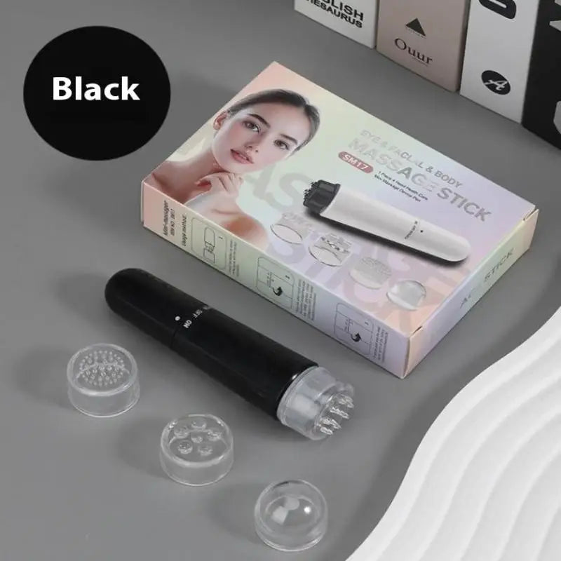 4 In 1 Electric Facial Massager Micro Vibration Eye Beauty Instrument For Relax Eye Dark Circles Eye Bags Puffiness Eye Massage