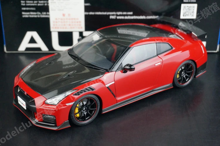 Autoart 1:18 R35 GTR 2022 JDM Simulation Limited Edition All Open Alloy Metal Static Car Model Toy Gift