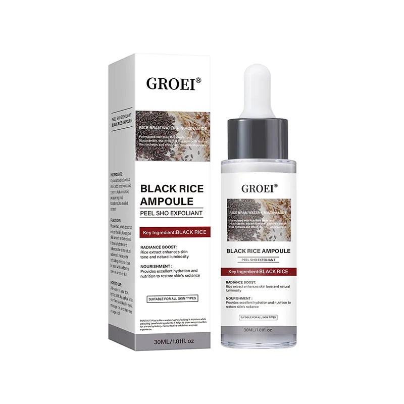 Hoygi Peel Shot Ampule Set Rice Toner Moisturizing Facial Essence Glowing Skin Water-oil Balancing Essence Revitalizing Skin Dullness
