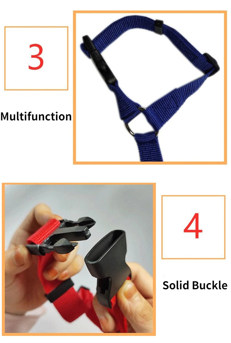 Adjustable Pet Cat Dog Car Seat Belt Pet Seat Vehicle Dog Harness Lead Clip Safety Lever Traction Dog Collars Dog Accessoires