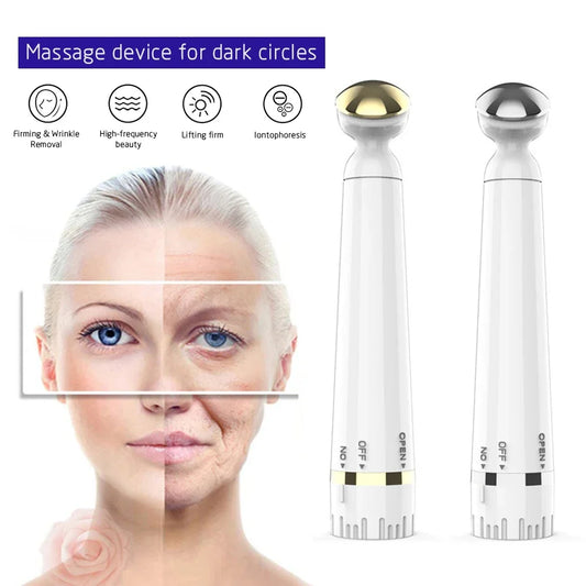 Mini Electric Vibration Eye Massager Anti-Ageing Wrinkle Dark Circle Pen Removal Rejuvenation Eye Massager