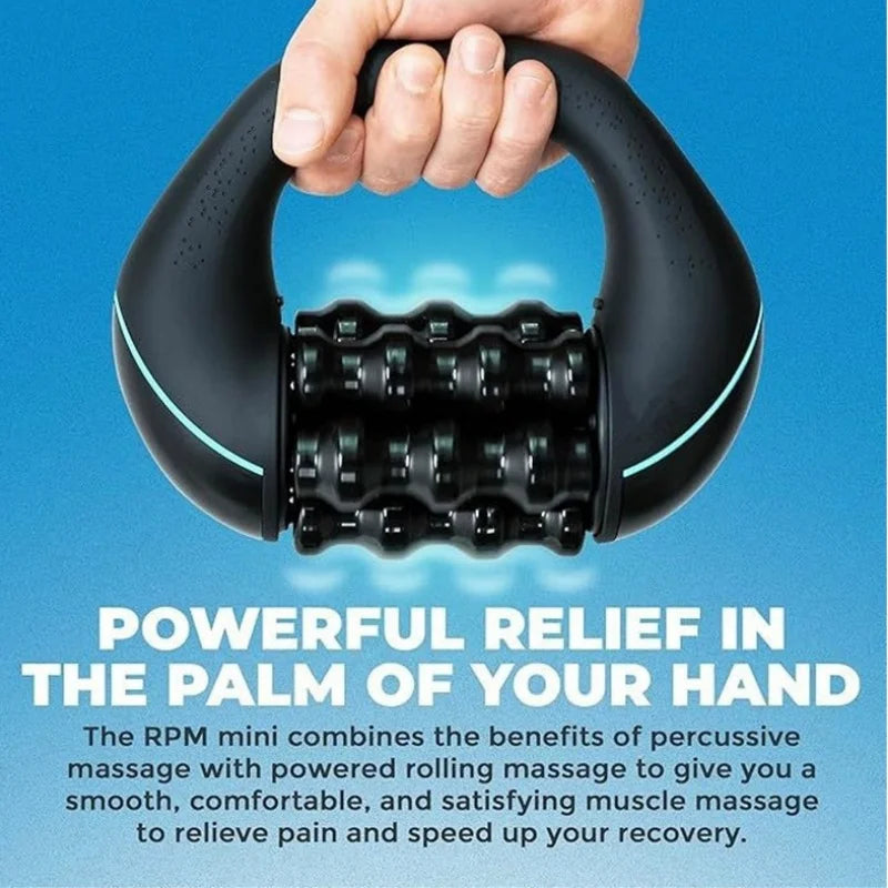 Electirc Massage Roller Rechargeable 3-Speed Massager  Percussive Therapy for Whole Body Relief Deep Tissue & Muscle Recovery