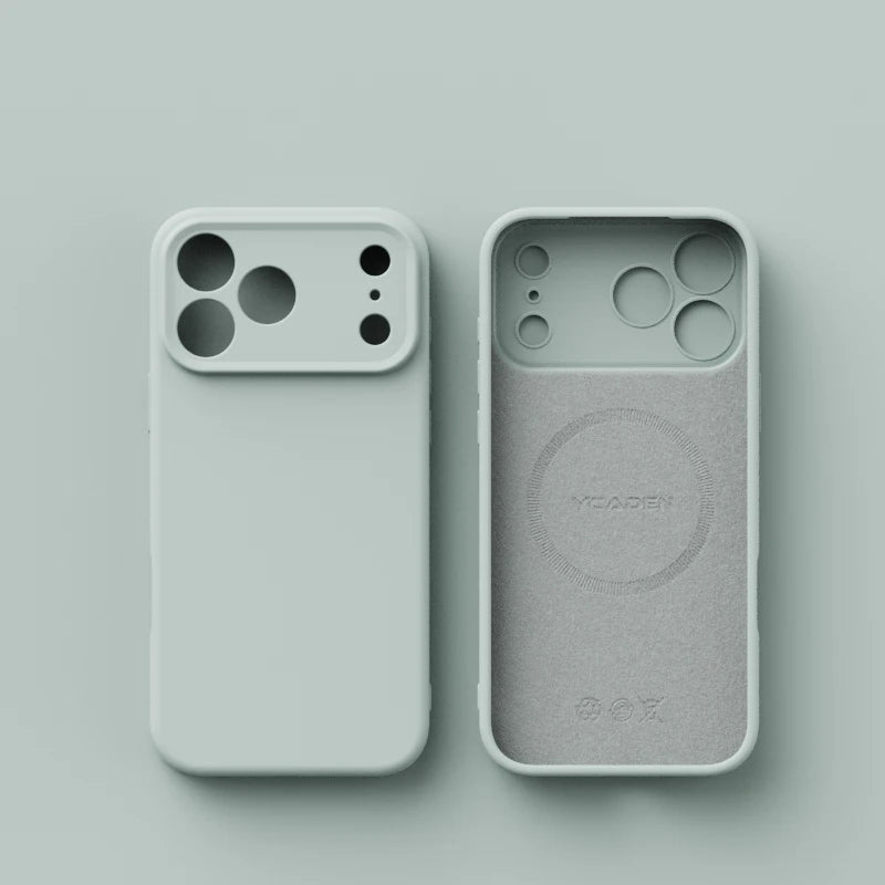 Official Liquid Silicone Magnetic Case For iPhone 17 Air 16 Plus 15 14 13 12 Pro Max  For Magsafe Wireless Charge Matte Cover