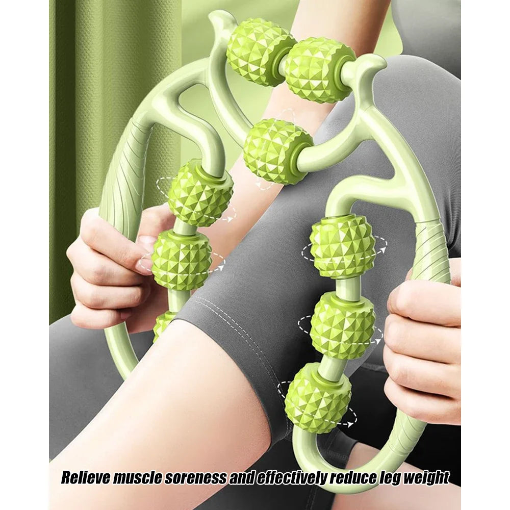 Trigger Point Roller Massager for Forearm, Elbow, Hand, Arm, and Leg Myofascial and Fascial Release, Deep Tissue Self Massage