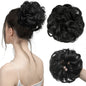 Synthetic Messy Hair Bun Extensions Big Curly Elastic Hair Scrunchies Hairpieces Chignon Donut Updo Hair Pieces for Women