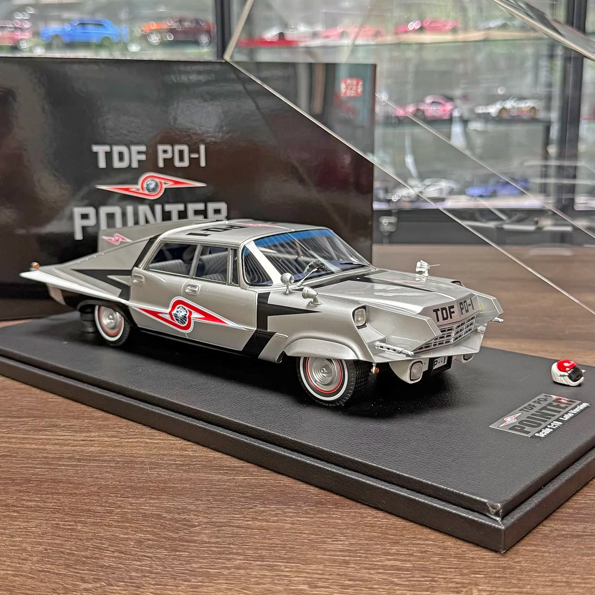 Authentic AMIE 1:18 Scale Model Car TDF PO-1 Pointer Late Version Resin Model Diecast Car Model For Collector Display Gift