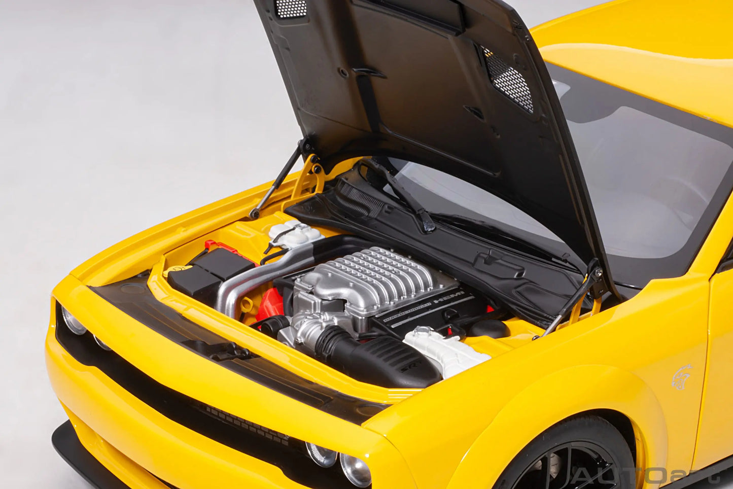 AUTOart 1/18 Dodge Challenger SRT 2023 Hellcat Widebody 2018 Car model Static model sports car birthday gift