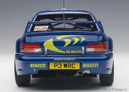 AUTOART Die-cast car model 1/18 Subaru Impreza WRC Rally of Monte Carlo  Static display car models
