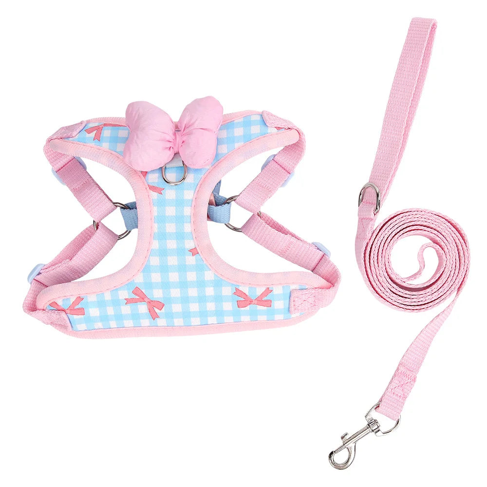 New Dog Harness  Air Cushion Breathable Soft Mesh Cat Vest Adjustable No-Pull Pet Harness for  Small Medium Large Dogs Puppies