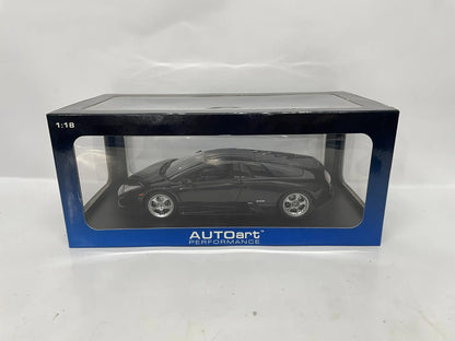 Autoart 1:18 Murcielago Black Simulation Limited Edition All Open Alloy Metal Static Car Model Toy Gift