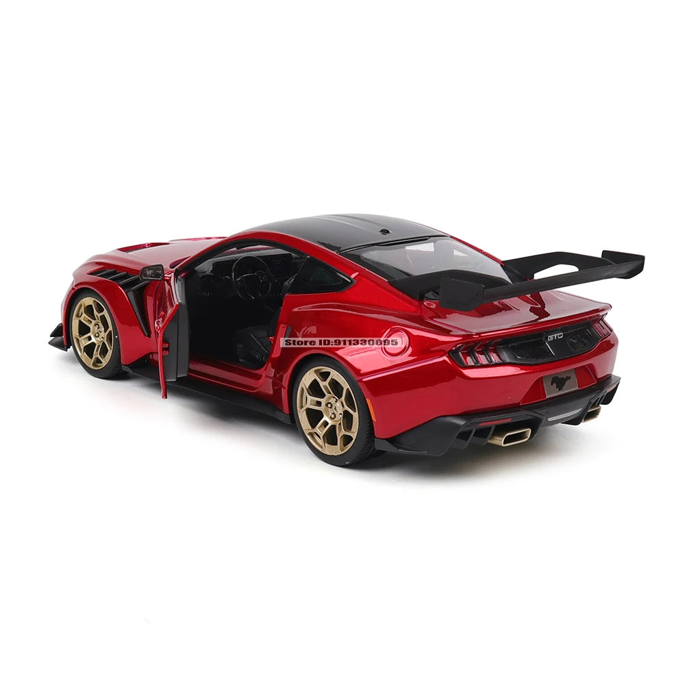 Bburago 1:18 Ford Mustang GTD Alloy Vehicle Car Model Toy Collection Gift Multiple Styles