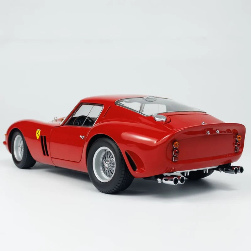 Ferrari 250 GTO 1961 Vintage Car Replica Alloy Model with Fully Openable Doors Kyosho 1:18 Die-Cast Metal Scale Model Racing Car Adult Boys' Toy High-End Collectible Gift