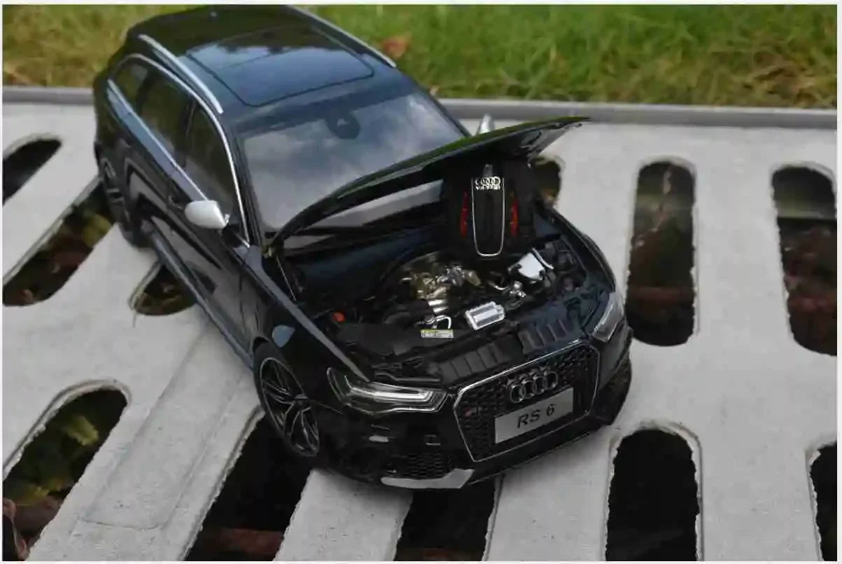 1/18 AUDIRS RS6 RS 6 Avant C7 WELL Diecast Model Toy Cars Boys Girls Gifts