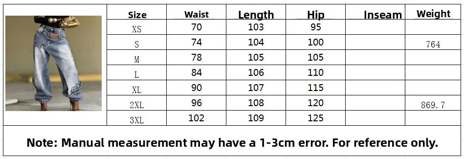 Fashion Women's Low Rise Denim Jeans Sexy Design 2026 New Summer Loose Fit Casual Trousers Universal Natural Waist Light Fold