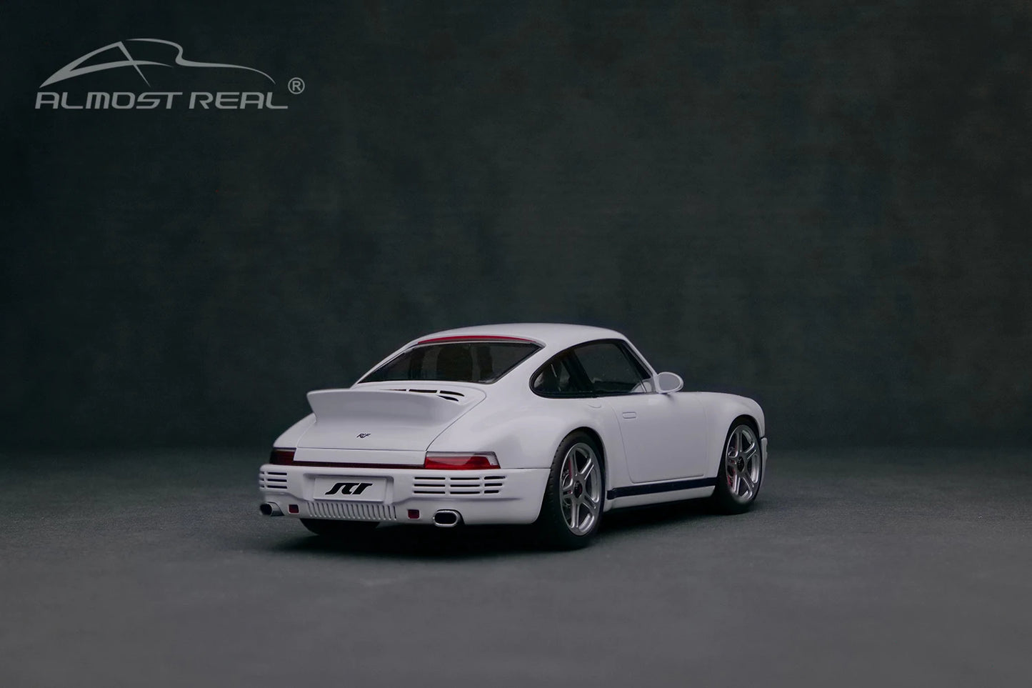 Almost Real  Diecast model 1:18  RUF SCR 2018 Realistic Car Model Collectible Holiday Gifts Static birthday gifts for  friends
