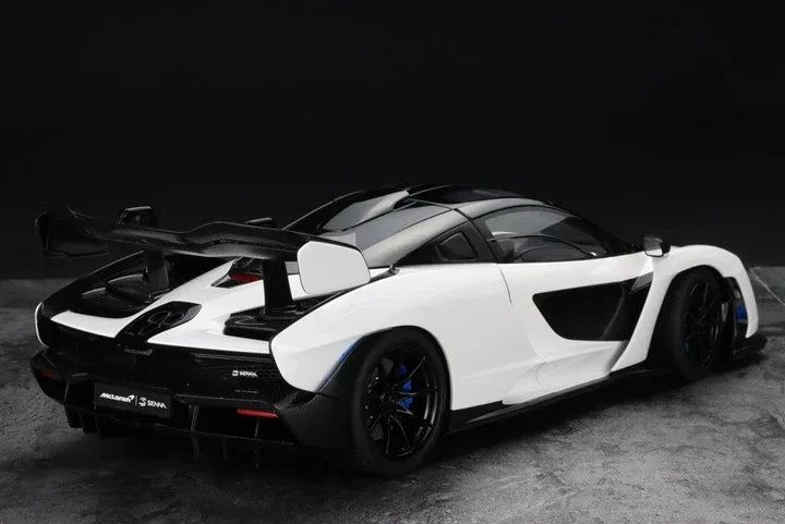 Autoart 1:18 Senna Simulation Limited Edition All Open Alloy Metal Static Car Model Toy Gift