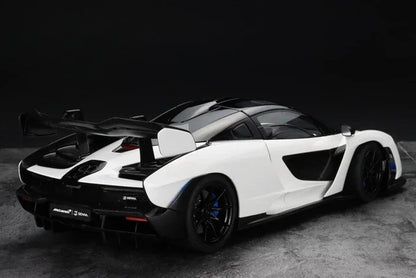 Autoart 1:18 Senna Simulation Limited Edition All Open Alloy Metal Static Car Model Toy Gift