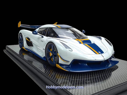 Frontiart New Release 1：18 Koenigsegg Jesko Crystal White Resin Model Car