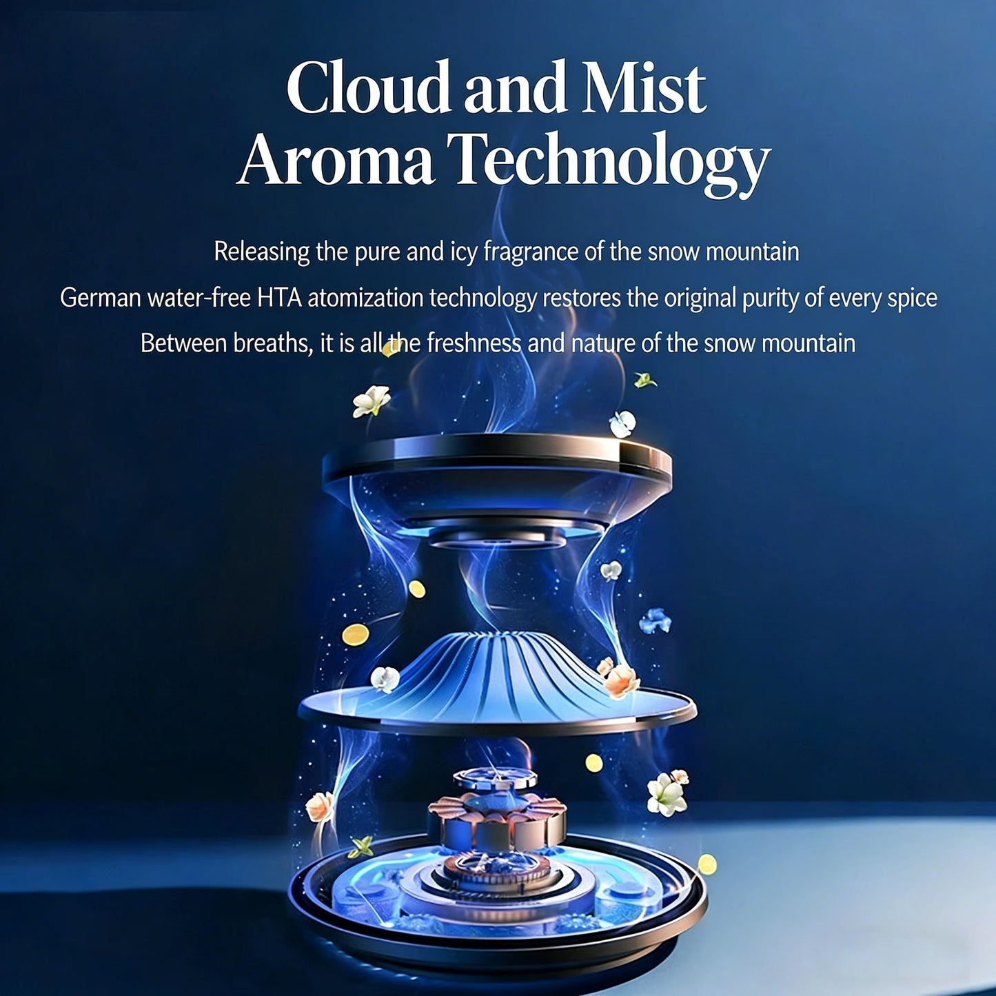 New Car Air Freshener Premium Smart Car Diffuser Cloud Mist Auto Spray High-End Car Air Freshener Car Accessories