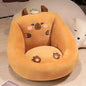 Creative Kapibara Futon home & pets Cushion Household Floor Cushion Seat Pier Lazy Sofa Suitable for Living Room and kids and Bedroom and pets