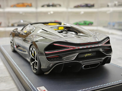MR 1/18 Bugatti W16 Mistral Resin Motor Vehicle Toy Die-casting Metal Model Collection Boy Gifts