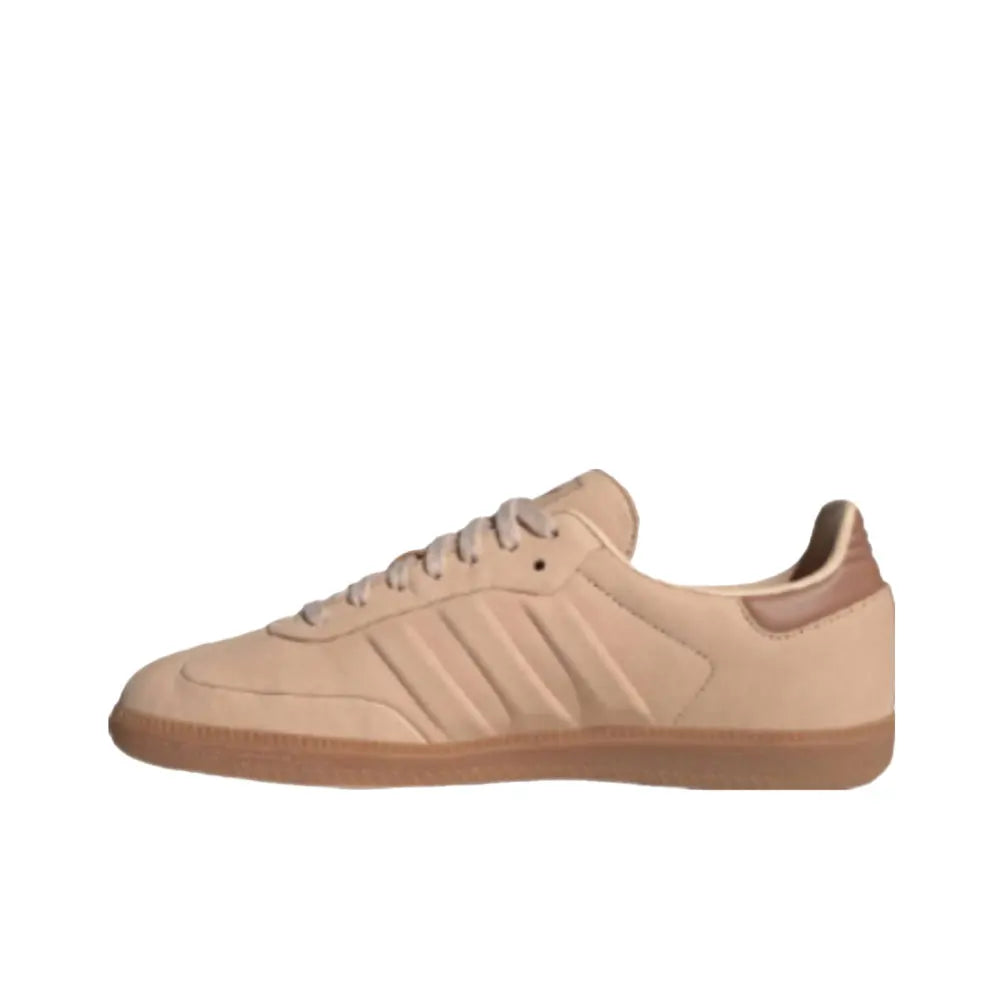 adidas Originals SAMBA OG Soft upper for comfortable feel Low-top skate shoes Unisex style Black, white, gray B75806