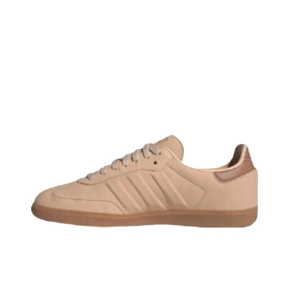 adidas Originals SAMBA OG Soft upper for comfortable feel Low-top skate shoes Unisex style Black, white, gray B75806