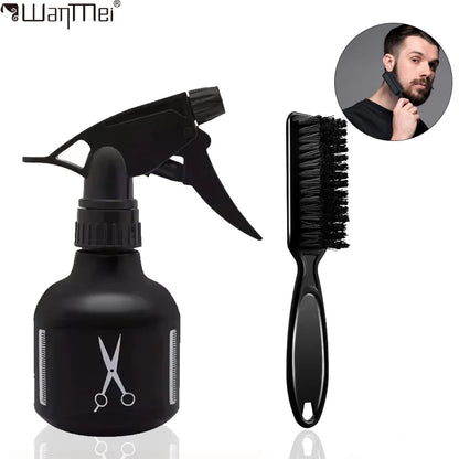 1/2pcs Professional Barber Spray Bottle Set, 2PCS Hair Styling Water Bottle for Hairdresser Salon Beard Shaping & Haircut Tools