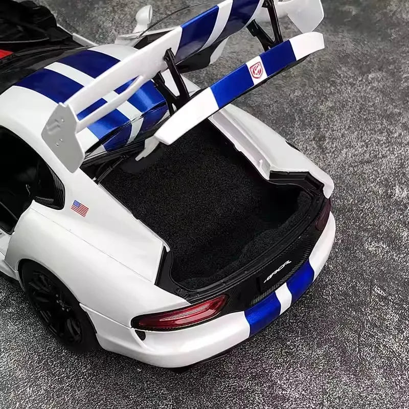 AUTOART New 1/18 scale DODGE VIPER ACR 2017 car model Static display Collection Holiday gift